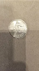 piece 5 francs seumeuse 1960 argent 835 millième 12,01g