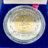 pièce le ccf célèbre l’avènement de l'euro 1999 monnaie de paris