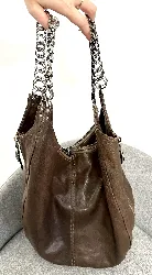 sac boyy vintage en cuir marron