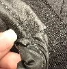 sac cabas chanel grand shopping en toile matelassée noire et cuir noir