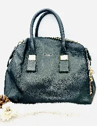 sac furla en cuir noir