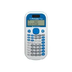 texas instruments ti - primaire plus - calculatrice scientifique - panneau solaire, pile