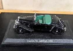 traction 7 b - cabriolet - 1934