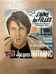 vinyle 45t jacques dutronc j'aime les filles