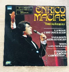 vinyle enrico macias – vous les femmes