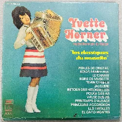 vinyle yvette horner - 'les classiques du musette' (1977)