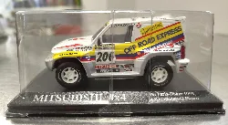 voiture miniature mitsubishi 4x4 1er paris dakar 1998