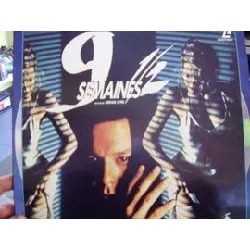 9 semaines 1/2 - mickel rourke & kim basinger - compact disc vidéo ou laser disc -