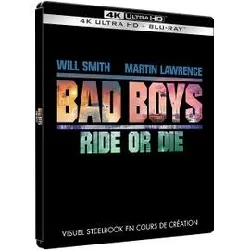 bad boys : ride or die - 4k ultra hd + blu - ray - édition steelbook limitée