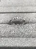 bague pandora zig zag ornée d'oxydes argent 925 millième (22 ct) 1,41g