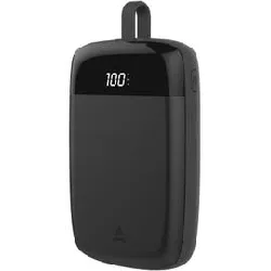 batterie externe adeqwat lightning 10 000mah noir