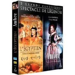 blu-ray coffret grand spectacle : ambre + l'egyptien - pack - blu - ray