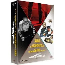 blu-ray coffret richard fleischer : terreur aveugle + l'étrangleur de rillington place + les flics ne dorment pas la nuit - combo 