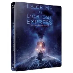 blu-ray le crime de l'orient express edition spéciale fnac steelbook blu - ray