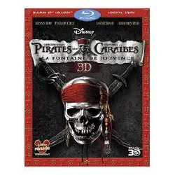 blu-ray pirates des caraïbes 4 - la fontaine de jouvence -  - versions 2d et 3d