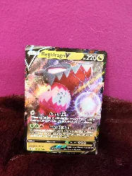 carte pokémon regidrago v swsh281 promo epée & bouclier fr