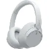 casque audio sans fil sony bluetooth à réduction de bruit wh-ch720n blanc