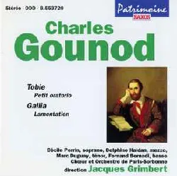 cd charles gounod, jacques grimbert, cécile perrin ,soprano delphine haidan ,mezzo fernand bernadi ,basse ténor, orchestre de l'un