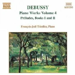 cd claude debussy - piano works volume 4: préludes, books 1 and 2 (1998)