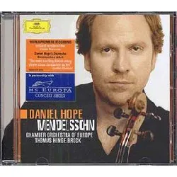 cd daniel hope - violin concerto - octet - songs (2007)