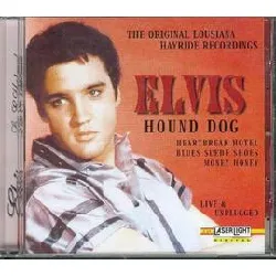 cd elvis presley - hound dog (live & unplugged - the original louisiana hayride recordings) (2000)