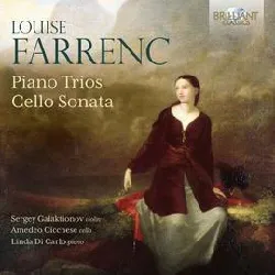 cd farrenc / galaktionov / cicchese - piano trios cello sonata [compact discs