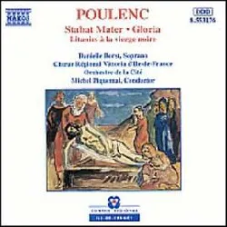 cd francis poulenc - stabat mater - gloria - litanies à la viegre noire (1994)