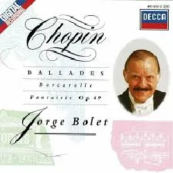 cd frédéric chopin - ballades / barcarolle / fantaisie op. 49 (1988)