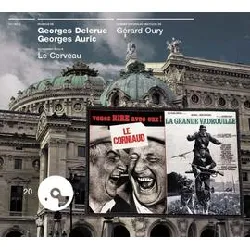 cd georges delerue - le corniaud / la grande vadrouille / le cerveau - bandes originales des films de gérard oury (2002)