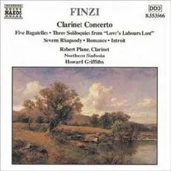 cd gerald finzi - clarinet concerto / five bagatelles (1998)