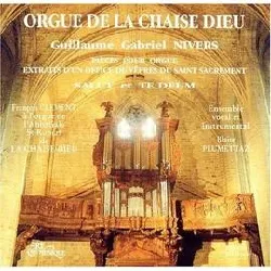 cd guillaume gabriel nivers - pièces pour orgue - extraits d’un office du saint - sacrement, salut et te deum (1995)