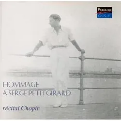 cd hommage à serge petitgirard - récital chopin (1957)