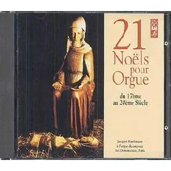 cd jacques kauffmann - 21 noëls pour orgue (1997)