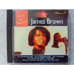 cd james brown live in concert - volume 17