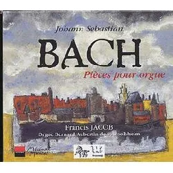 cd johann sebastian bach - pièces pour orgue (2000)