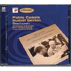 cd ludwig van beethoven - the complete cello sonatas, seven variations woo.46, twelve variations woo.66, (2004)