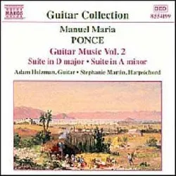 cd manuel marà­a ponce cuéllar - guitar music vol. 2 (1999)