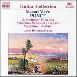 cd manuel marà­a ponce cuéllar - guitar music volume i (1998)