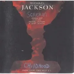 cd michael jackson - scream / childhood (1995)