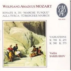 cd mozart k 331 alla turca k. 398, 455, 500 & 573