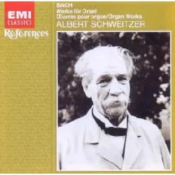 cd oeuvres pour orgue schweitzer, orgue - enr. 1935, 1937 & 1952