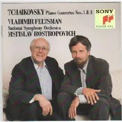 cd pyotr ilyich tchaikovsky - piano concertos nos. 1 & 3 (1990)