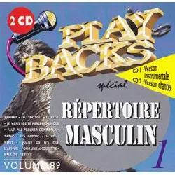 cd répertoire masculin vol. 1