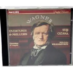 cd richard wagner - overtures & preludes (1990)