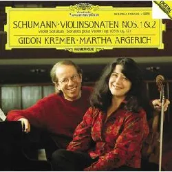 cd robert schumann - violinsonaten nos. 1 & 2 (1986)