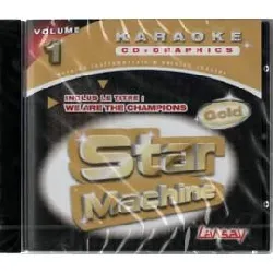 cd star machine gold - karaoke vol 1