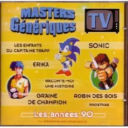 cd various - masters génériques tv - les années 90 (2001)