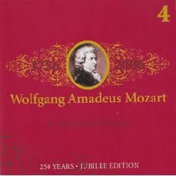 cd wolfgang amadeus mozart : pianoconcert - 4 [250 years - jubilee edition