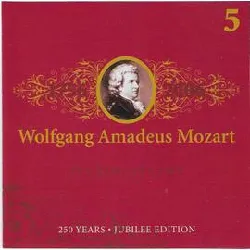 cd wolfgang amadeus mozart : pianoconcert - 5 [250 years - jubilee edition