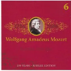 cd wolfgang amadeus mozart : pianoconcert - 6 [250 years - jubilee edition